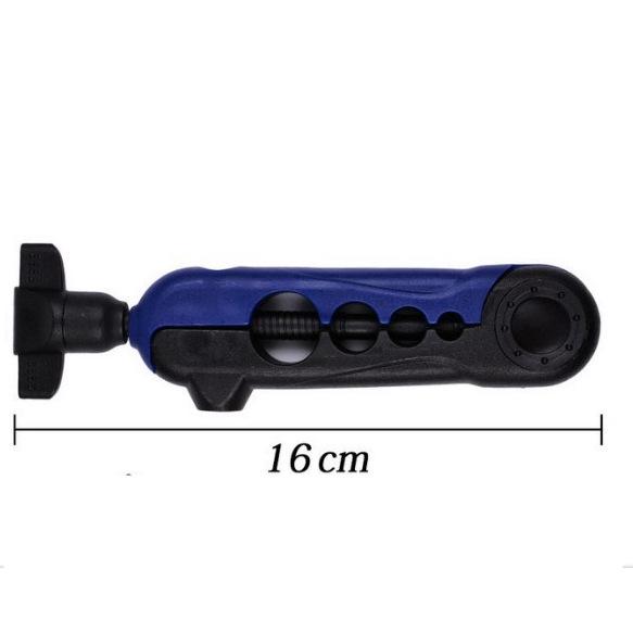 Portable Outdoor Fishing Line Winder for Rods and Reels синий