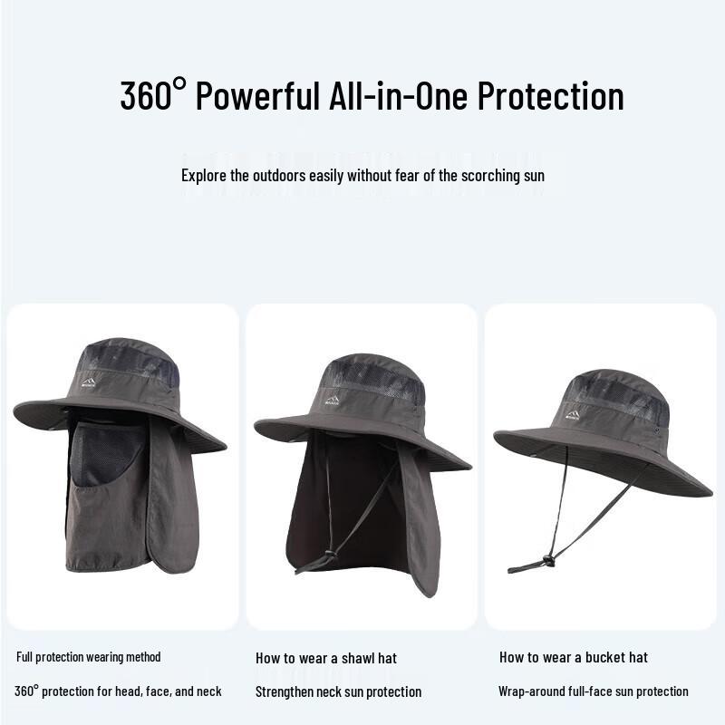 Cappello da Sole da Uomo con Protezione UV MISSION MU062