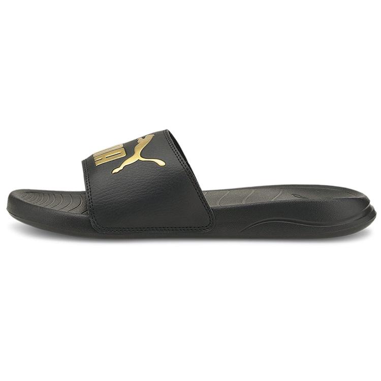 PUMA Popcat 20 Slide Black Gold Men s 372279-20 EU 39