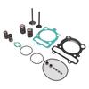 Cylinder Intake Exhaust Valve Gasket Kit ATV Accessory Replacement for Warrior 350 YFM350X 1987‑2004