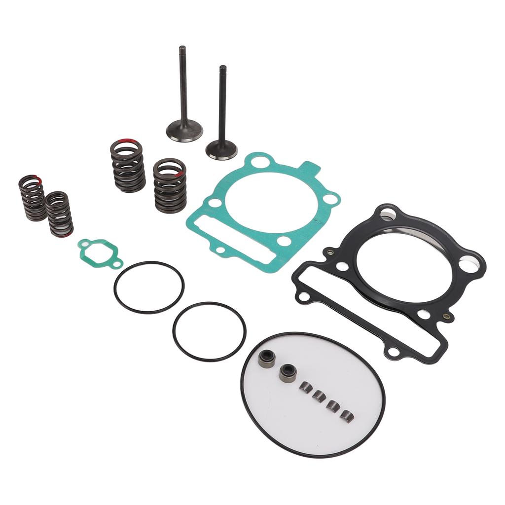Cylinder Intake Exhaust Valve Gasket Kit ATV Accessory Replacement for Warrior 350 YFM350X 1987‑2004