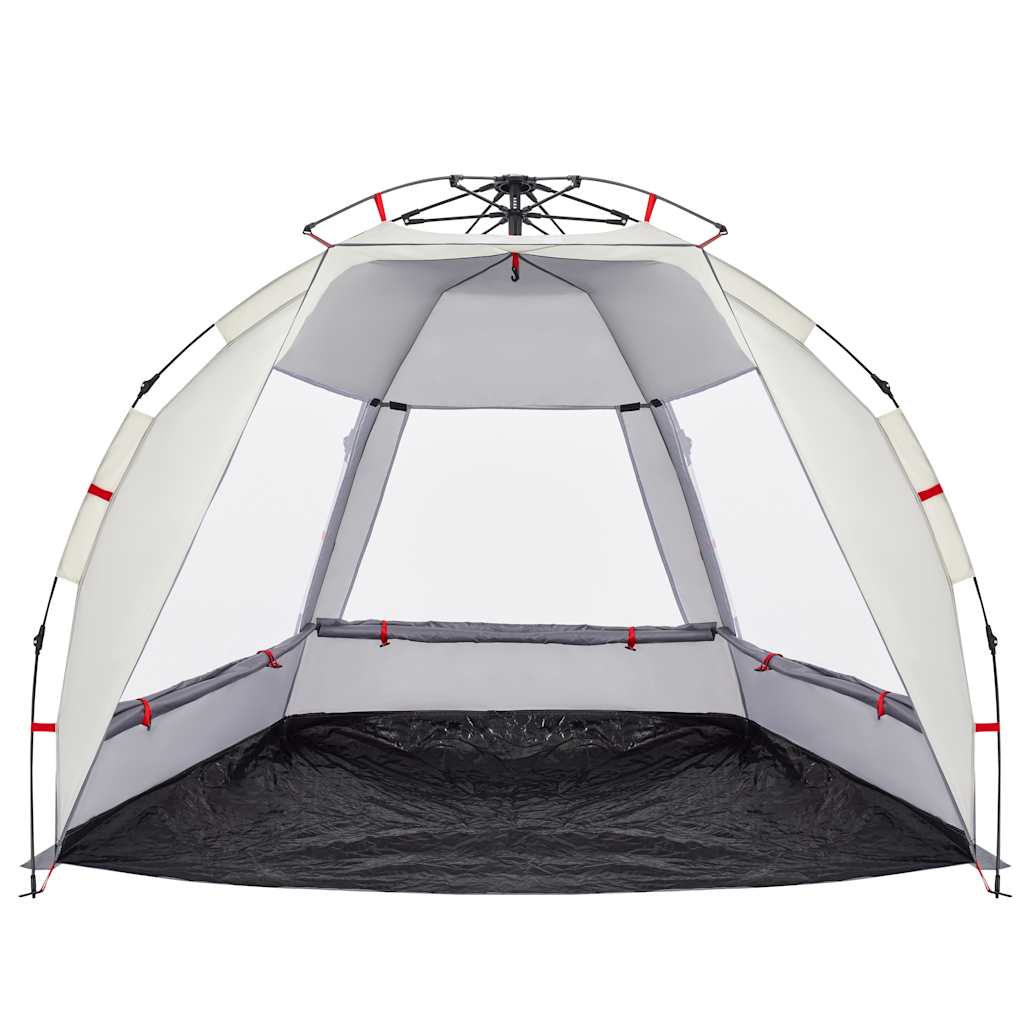 Vidaxl Beach Tent, 2-Person, Grey, Waterproof