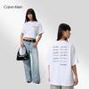 Jeans Men's Script Logo Loose Fit Cotton Crew Neck T-Shirt