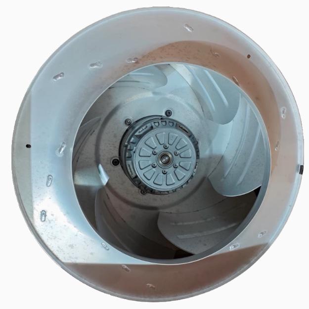 

Sanmu YWF(K)4K450-ZX03 High-Voltage Centrifugal Turbine Fan for Variable Frequency Cabinet Cooling Guide Ring