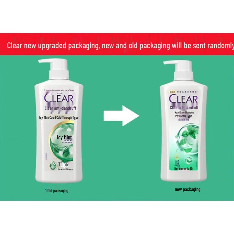 Clear Men Icy Mint Anti-Dandruff Shampoo