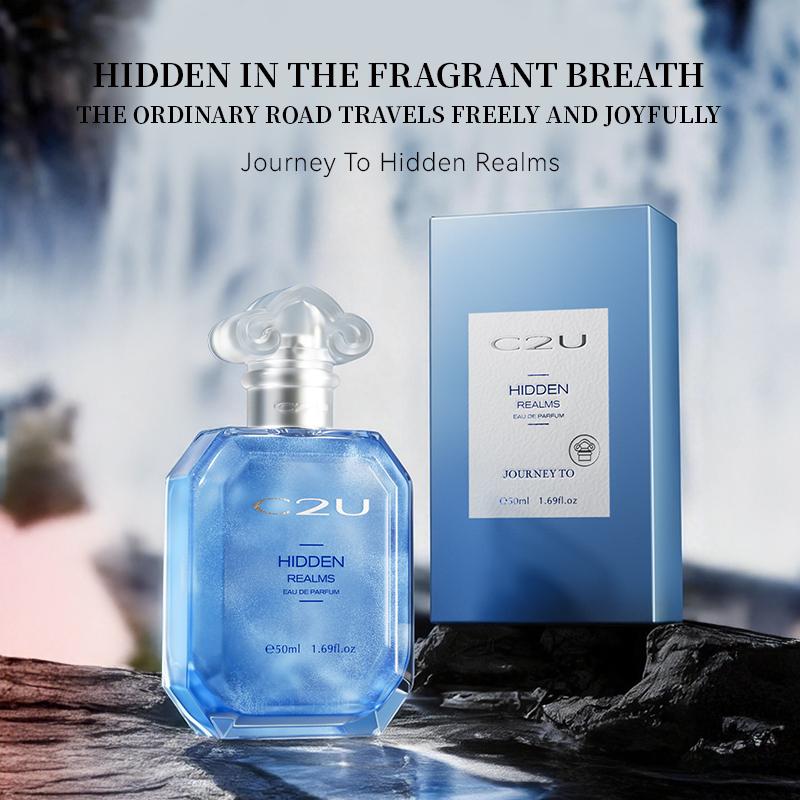 C2U Journey To Hidden Realms Perfume for Women 50ml – Woody Floral Long-Lasting EDP 50ml