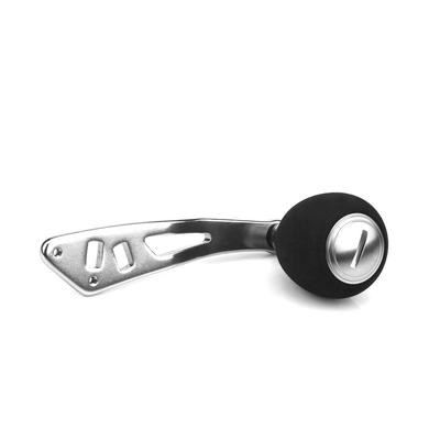 3 Colors Aluminum Knobs Fishing Reel Handle for Baitcasting Tackle Tools (Silver)