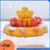 Northeast Outdoor Children's Cartoon Winter Ski Resort Ice Sled Sleigh Banana Boat