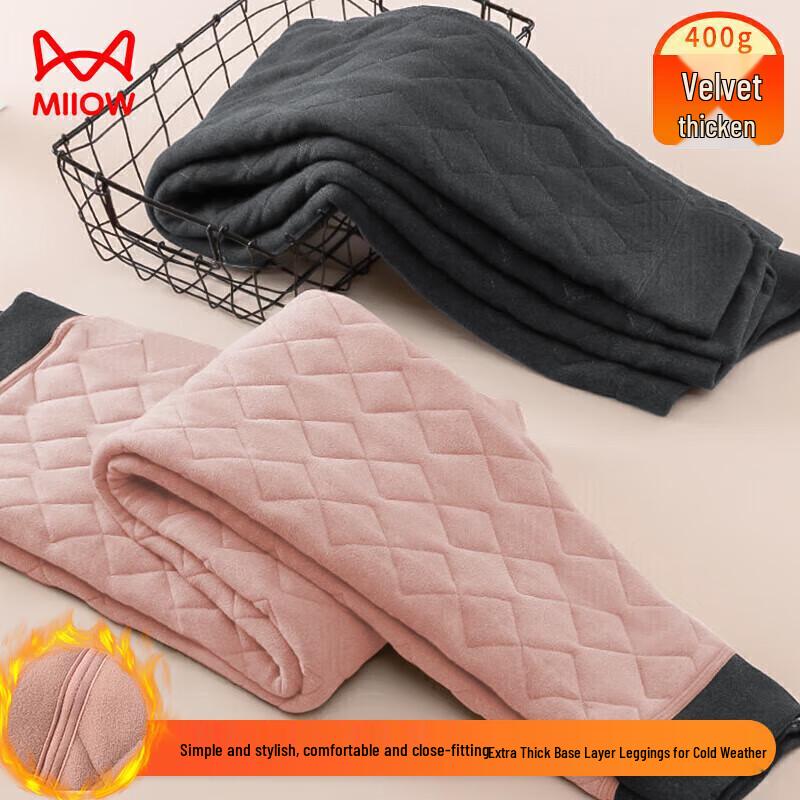 

Женские термолеггинсы MiiOW с очень толстой флисовой подкладкой XL