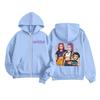 Kids Fashion Women's Lightweight Long Sleeve Zipper Hoodie Printed Hoodie With Pockets