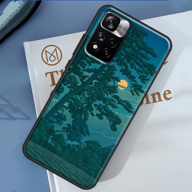 Japanese Ukiyoe Case For Xiaomi Redmi 13C 10C 12C 14C Redmi Note 14 13 Pro 12 11 9 10 9S 10S 11S 12S Cover