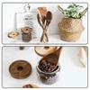 1 Pcs Acacia Wooden Spatula Non Stick Pan Special Stir Fry Shovel Household Wooden Spatula Salad Fork Strainer Soup Spoon