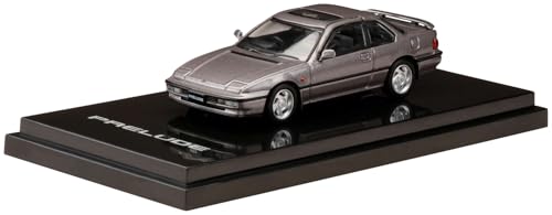 Hobby Japan (HobbyJAPAN) HJ64 1/64 Scale Honda Prelude (BA5) SI TCV Pewter Gray Metallic Finished Model HJ643002GM