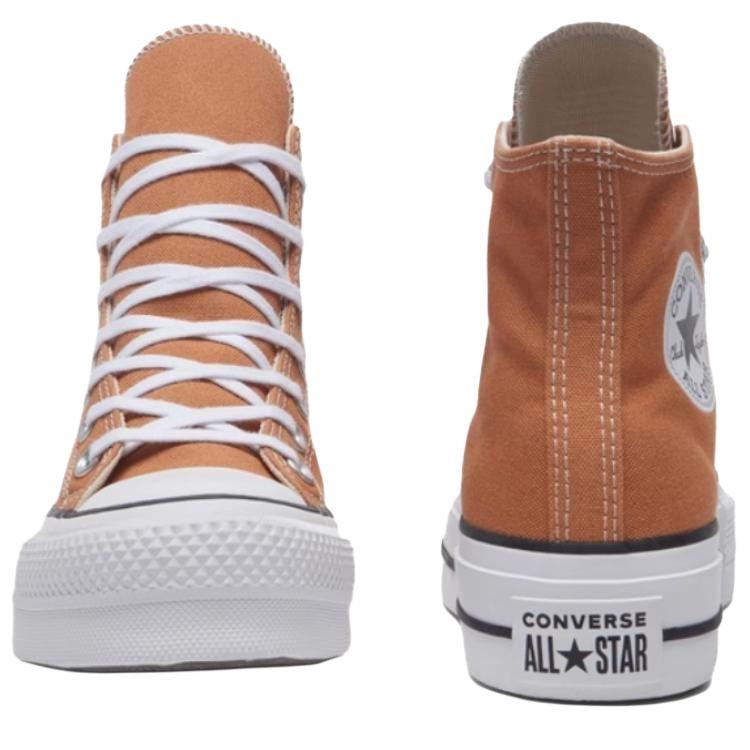 Converse Chuck Taylor All Star Lift Platform High Gingersnap Men Sneakers Orange White Black A11537C