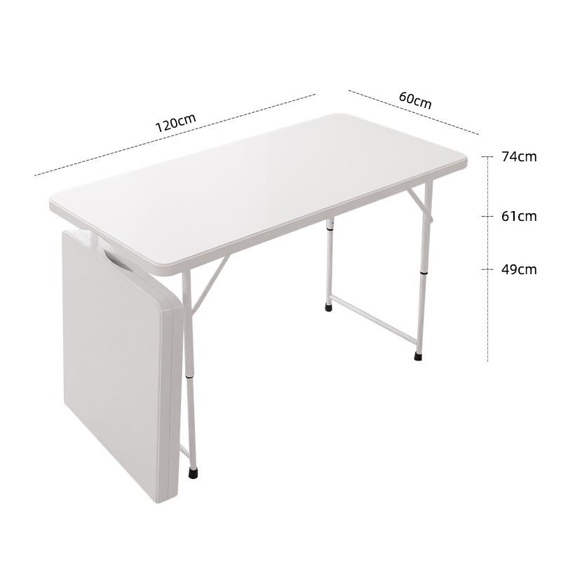 Portable HDPE Folding Outdoor Table with Chairs – Rectangular for Dining, Study, or Exhibitions
