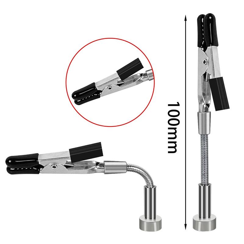 Magnetic Universal Flexible Arm Welding Assistant PCB Clamp Soldering Helping Hands Third Hand Welding Repair Tools