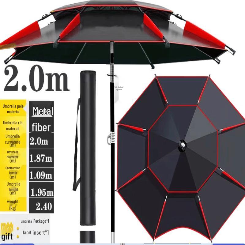Wangfeng Adjustable Outdoor Fishing Umbrella