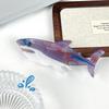 Summer Ocean Shark Acetate Hairpin - Large Back-of-Head Headdress.