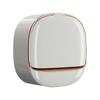 Punch-Free Wall-Mounted Luxury Soap Dish with Lid and Drainage for Bathroom