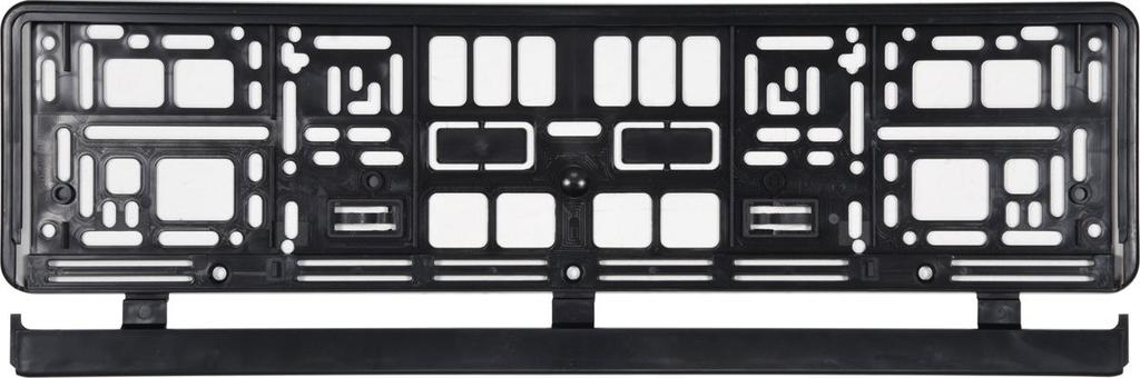 BLACK LICENSE PLATE FRAME 83291 VOREL