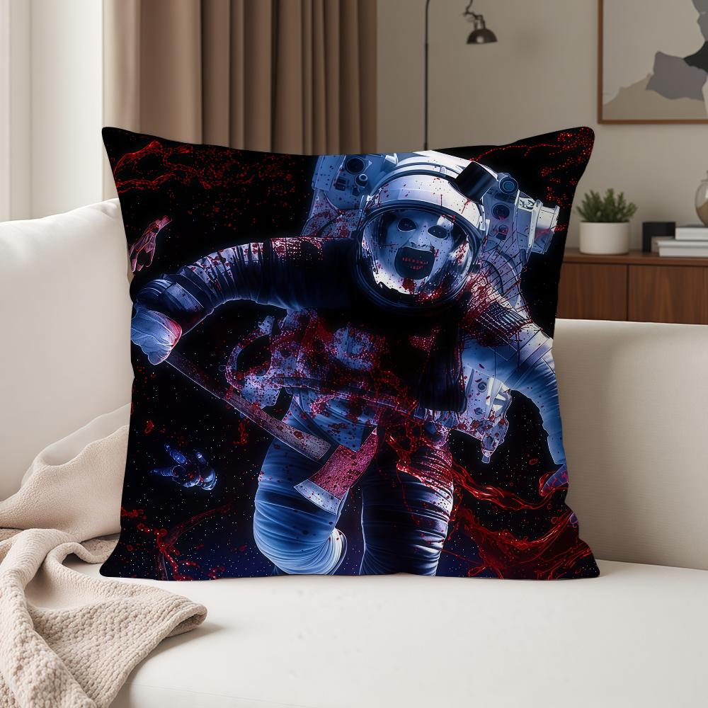 Film Funny TTerrifier 4 Horror Pillow Case Suitable For Bedrooms Living Rooms Cars Home Decoration