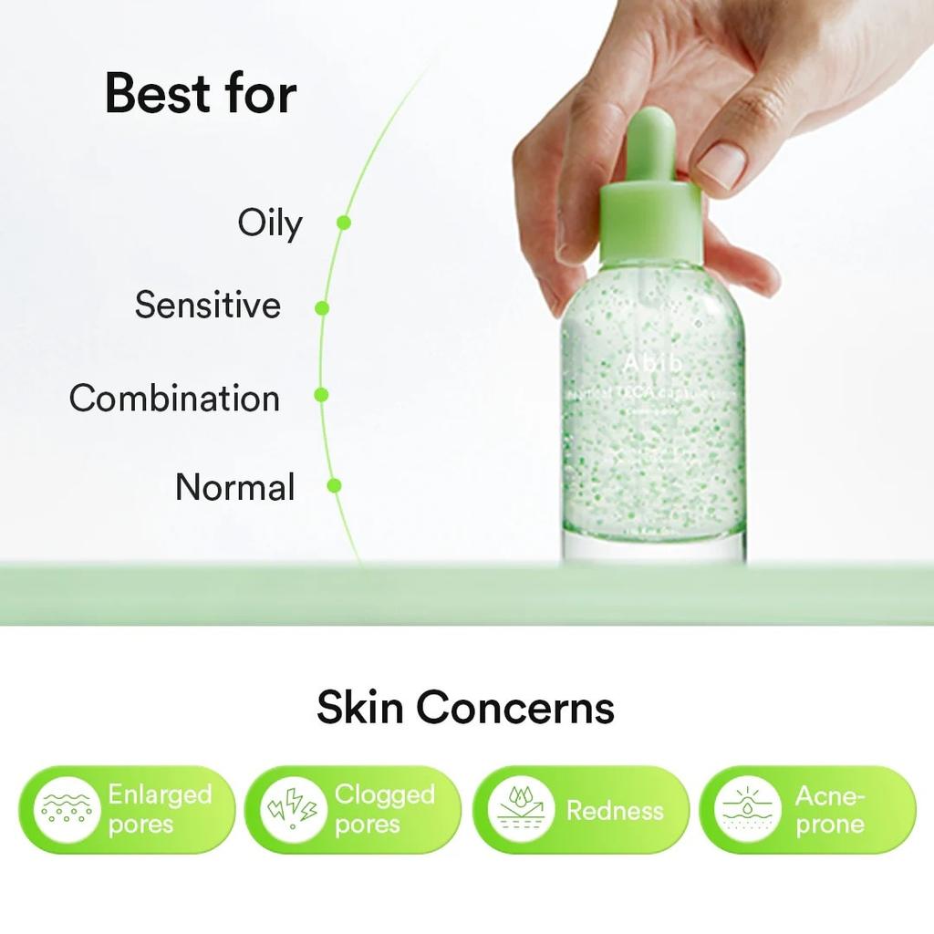 ABIB Heartleaf TECA Calming Serum 50ml Soothe Sensitive Skin Repair Barrier
