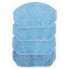 Für cecotec Für Conga 999 Mopptücher für saubere und hygienische Böden 4er-Pack
