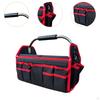 16 Inch Foldable Tool Storage Bag Oxford Cloth Tote Adjustable Shoulder Strap for Carpenter