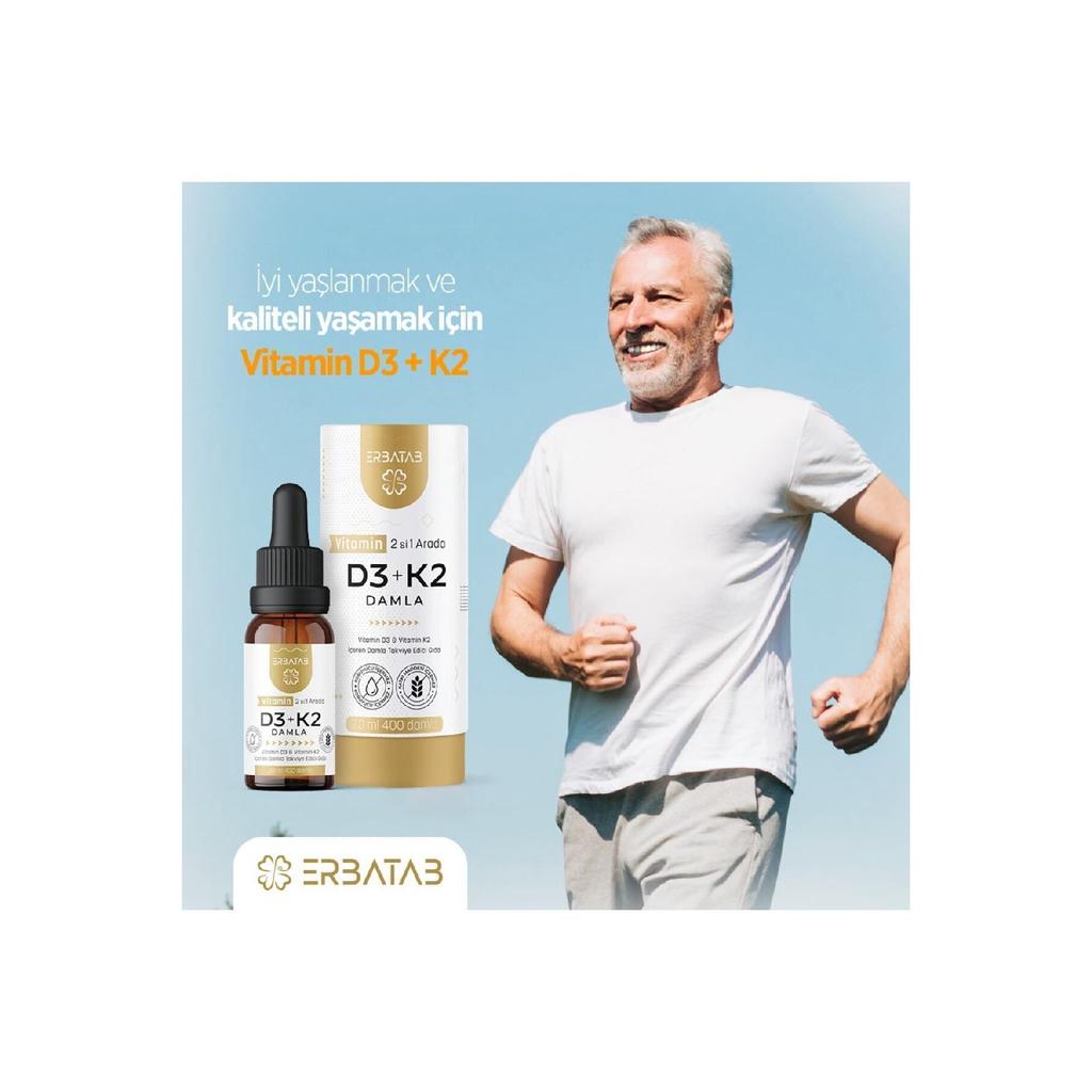 Vitamin D3 K2 2 in 1 Tropfen