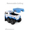 1/24 Russia Conqueror Shaman 8*8 Tyre Alloy Armored Car Model Diecast Metal Toy Police Off-road Vehicles Car Model Children Gift