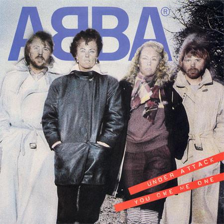 

7inch Record ABBA - Under Attack EPCA2971 Epic 1982 UK Rock Used
