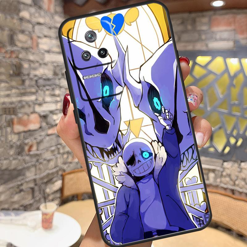 Game Undertale Sans Case For Xiaomi 14 Ultra 15 13 11T 12T 13T 14T Pro POCO X3 X5 X6 X7 Pro M6 F5 F6 Pro Cover