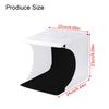Profession Folding Light Box Photography Photo Studio Soft Box LED Light Soft Box Photo Background Kit for DSLR Camera