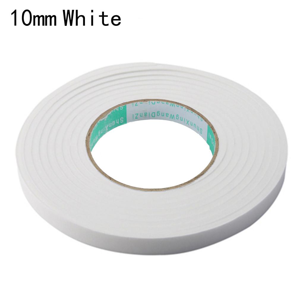 

5m Black/White Self Adhesive Foam Tape Door Sealing Strip Noise Insulation Anti-Collision Window Gap Draught Excluder Hardware 5m