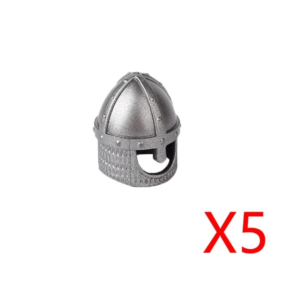 MOC Military Medieval Building Blocks Accessories Soldier Figures Bicolor Weapons Crossbow Sword helmet Tomahawk Toy Gift X006