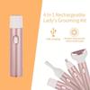 Multifunctional 4 In 1 Shaving Foil Smooth & Silky Body & Bikini Kit, Cordless Bikini Trimmer And Shaver For Women