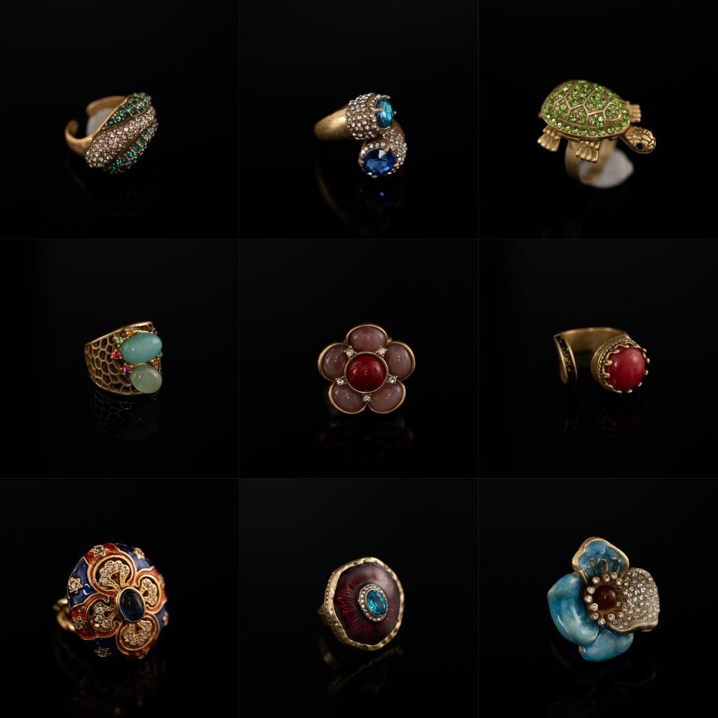 Medieval Copper Alloy Ring, Retro Court Style, High Sense Female Designer Temperament, New Ring