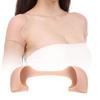 OOKIIMIM Shoulder Pads Supporter Silicone Material Skin Color Unisex Sloping Shoulders Solution Non-Adhesive Slip Prevention Reusable Cosplay Official