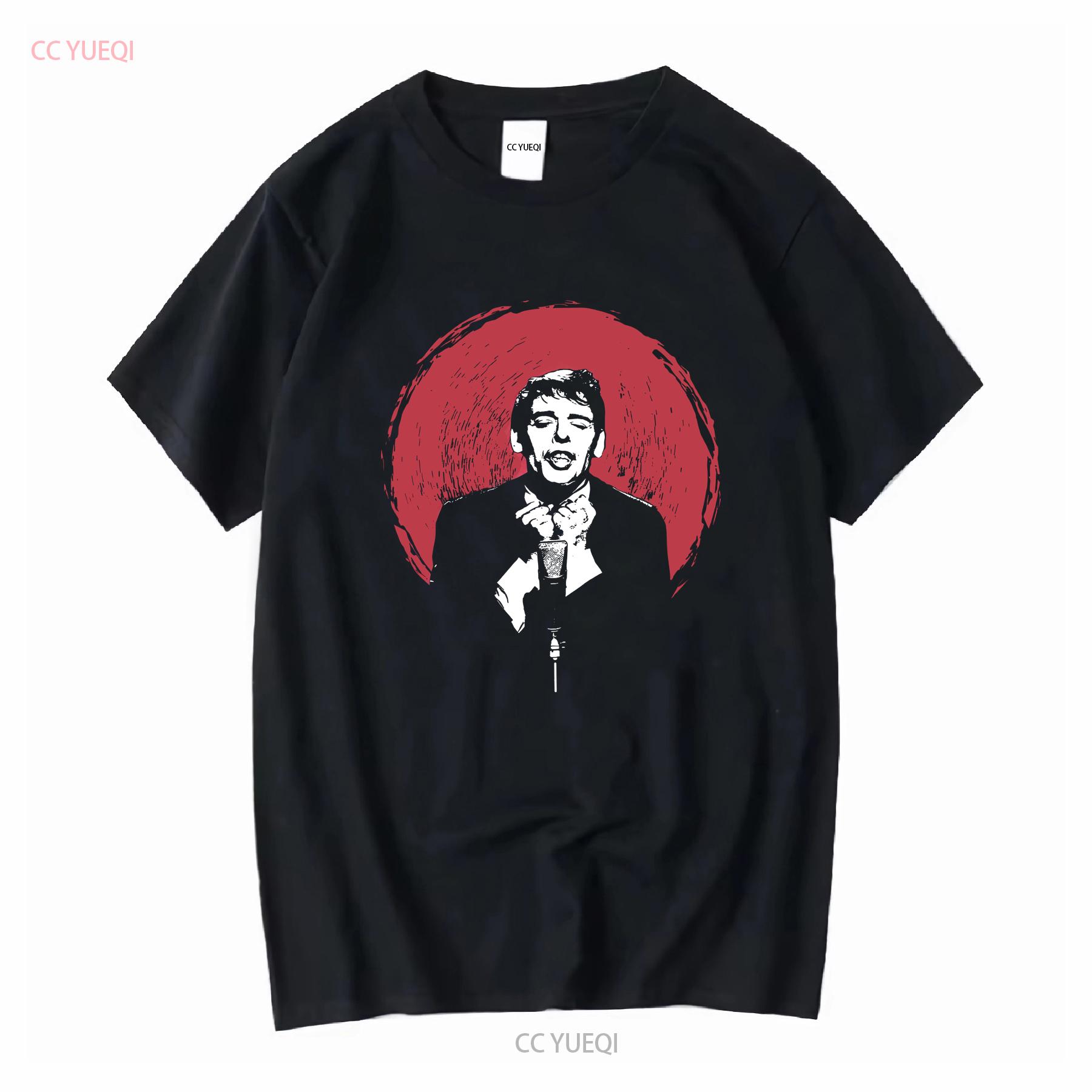 

French speaking Artist Jacques Brel T Shirt Musician Belgian Singer vintage Washed graphic streetwear Top For Everyday Wear 4XL