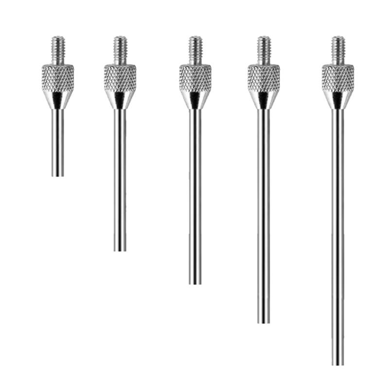 Needle Contact Point Sets for Dial Indicators Depth Gauge 4-48UNF Thread Shank 0.15mm 0.3mm 1.0mm 1.5mm 2.0mm Diameter