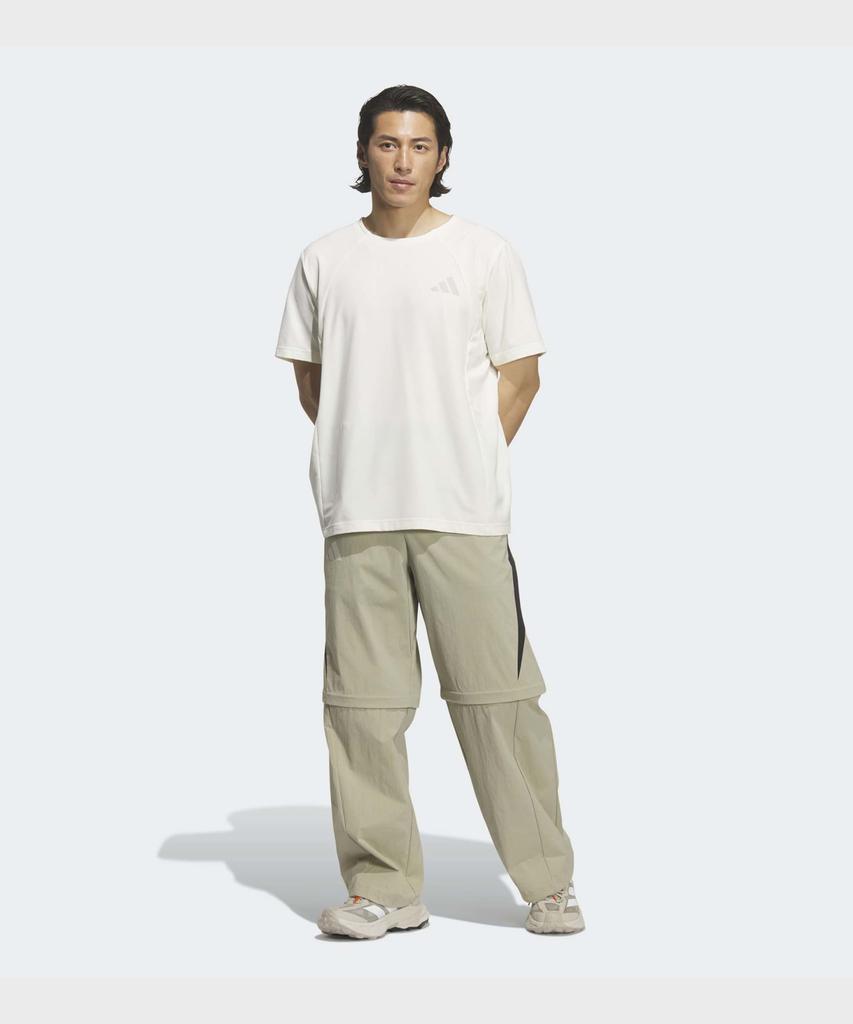 ADIDAS Terrex Xfloric Windbreaker Zipper-Off Pants - Beige / Kd4397
