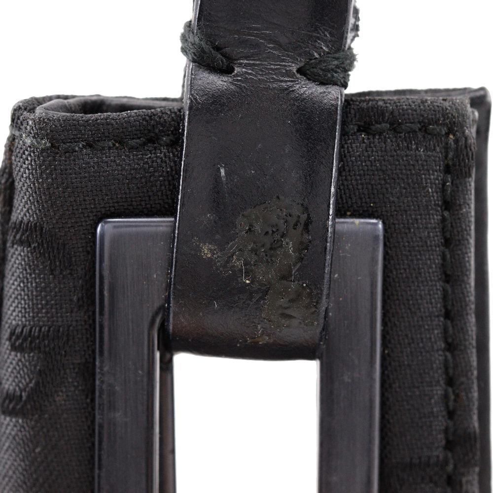 Gucci Ein-Riemen-Umhängetasche 001998 schwarz/GG-Nylon Damen Gebraucht