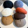 Women'S Wool Beret Hat, Winter Warmth, Versatile Painter'S Newsboy Cap, Non-Stretch, Lightweight