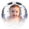 Ricokids Baby Bathtub Cushion, Blue And White