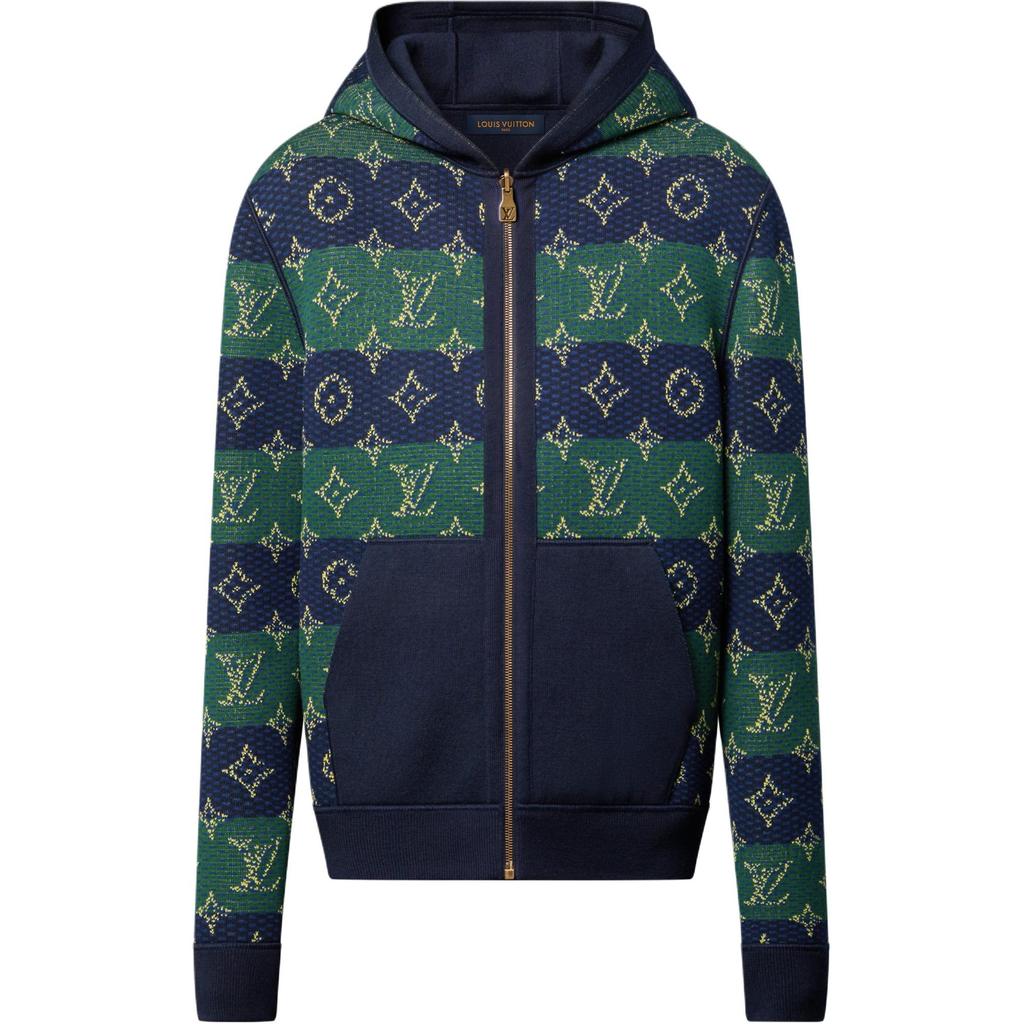 LOUIS VUITTON Monogram Double Face Reversible Hoodie 1AIJZ8