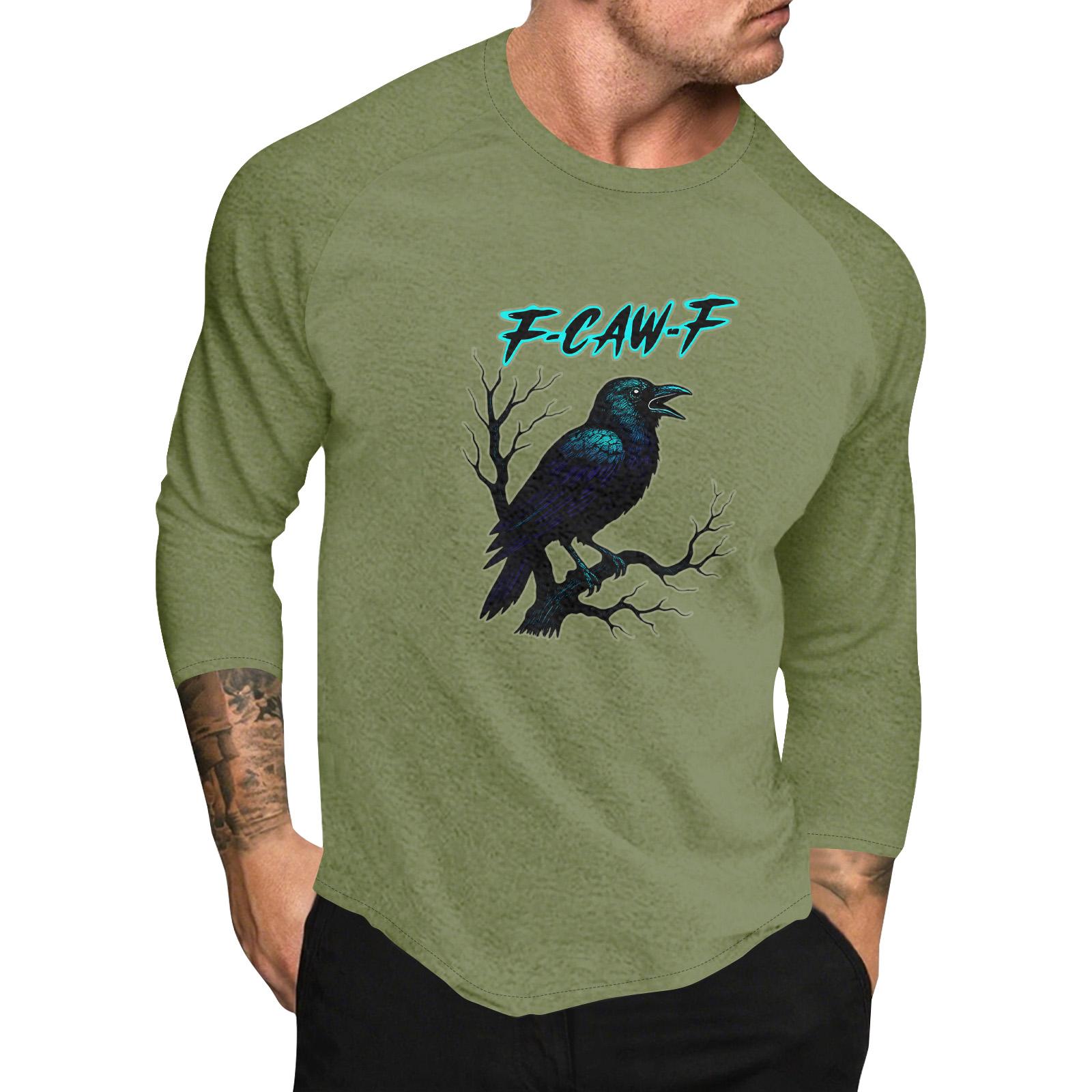 

Мужской рождественский свитер с принтованным воротником L армия зеленый