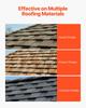Shingle Shovel 1 Pack, D-Grip Handle Shingle Roof Ripper, High Hardness 45# Steel & Lightweight Easy Tearing Off Roofing & Nails Tool, ideal for