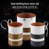 75.5mm Bass Voice Coil, 51.0 Fiberglass Double Layer Wound Coil, 51 Core Speaker Repair Parts