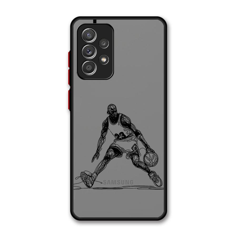 

Line Basketball Star Sports Phone Case for Samsung Galaxy A15 A16 A22 A23 A33 A34 A42 A51 A52s A53 A54 A55 Cover for Galaxy A15 4G 5G
