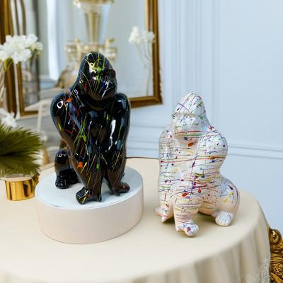 European Modern Orangutan Ornament Unique Premium Living Room TV Cabinet Entrance Fine Wine Cabinet Decoration Housewarming Gift